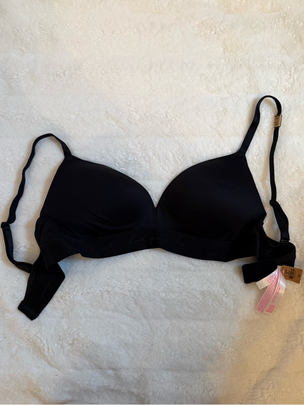 PINK Victoria's Secret Wireless Push-up bra